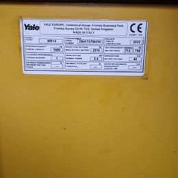 Yale MR14 °°° Schubmaststapler